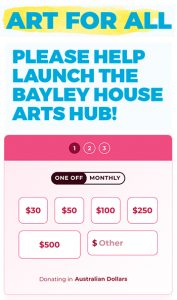 Arts Hub Donate