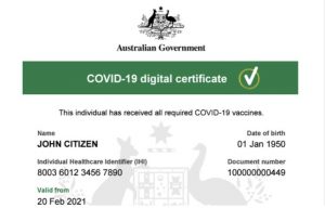 Covid Certificate